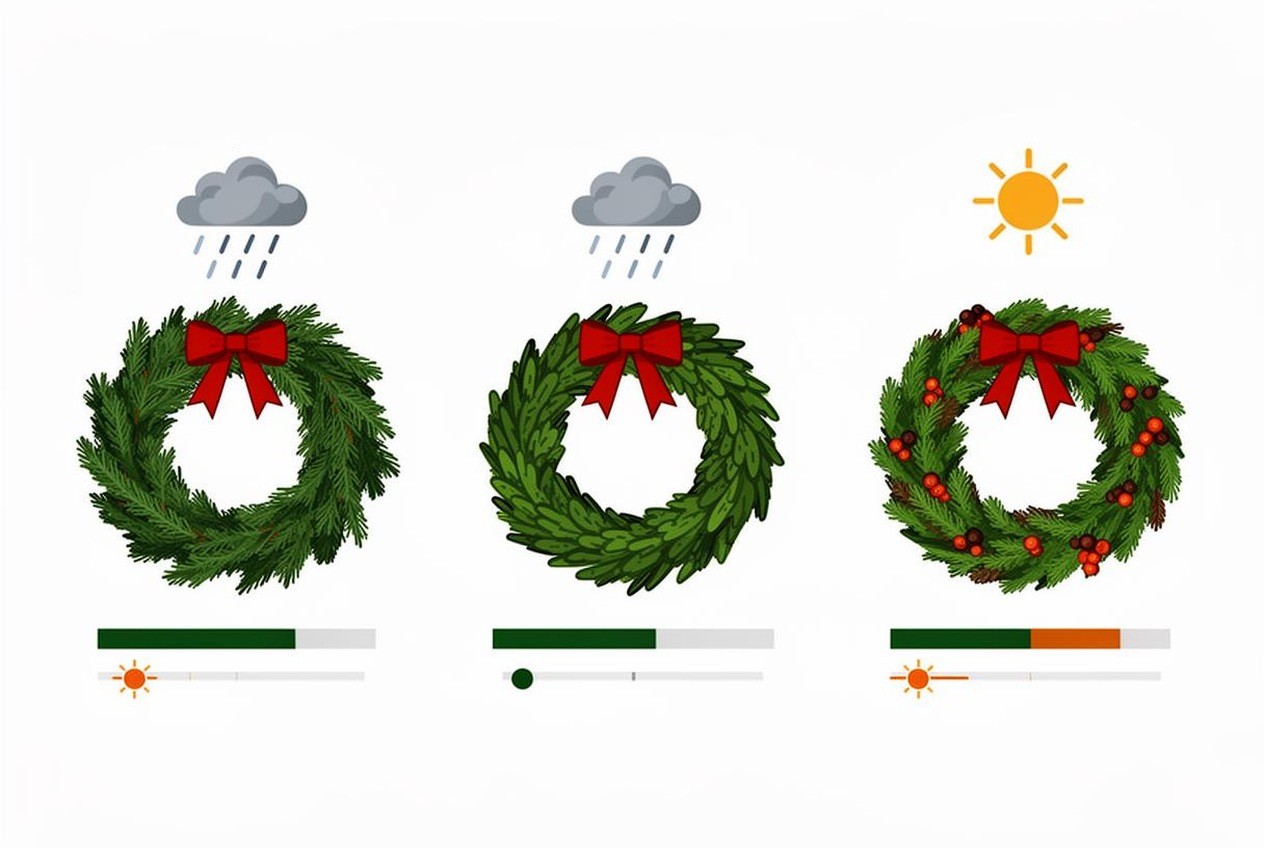 Materials compared by weather resistance